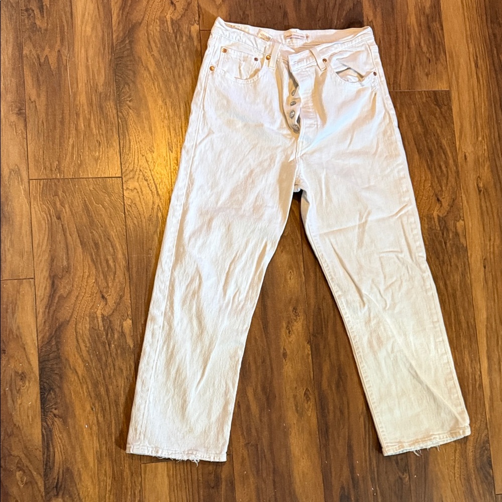 Levi's Women's Cream Jeans